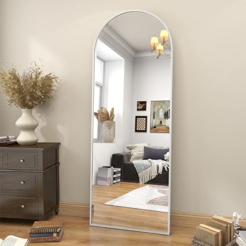Arch Mirror Leaning - Lustro podłogowe na całą sylwetkę, łukowe,