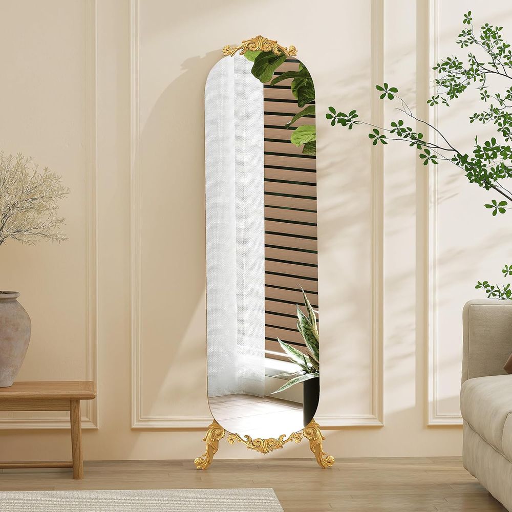 Arch Mirror Leaning - Łukowe lustro na całej długości, 157