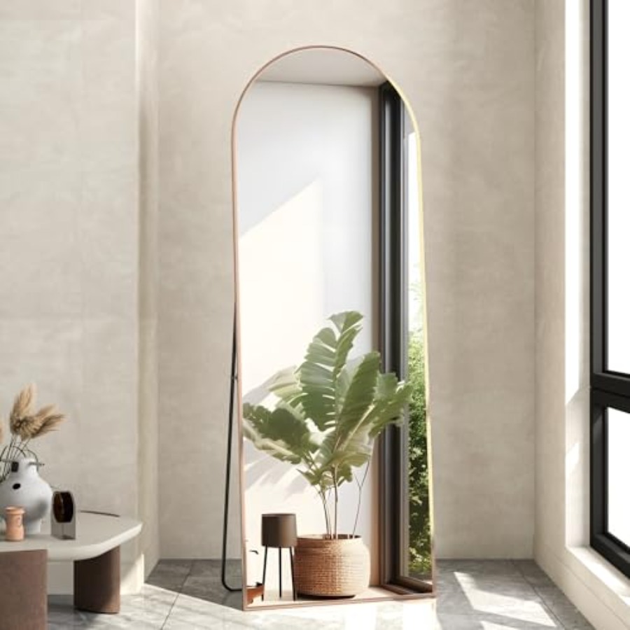 Arch Mirror Leaning - Lustro na całej długości, lustro podłogowe