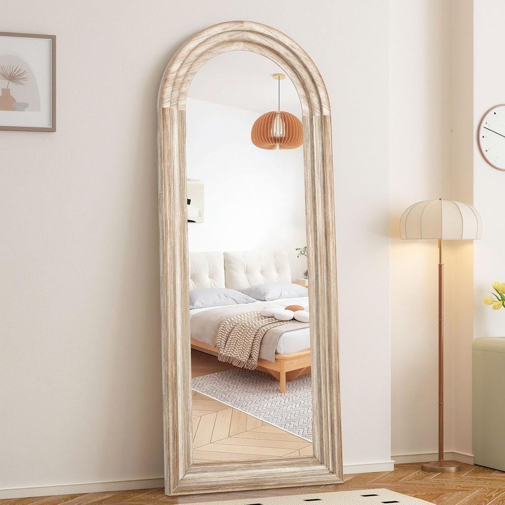Arch Mirror Leaning - Łukowate lustro na całej długości z
