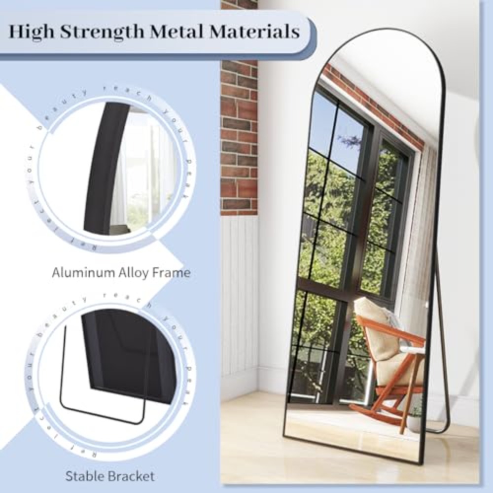 Lustro podłogowe łukowe na sto – Arch Mirror Leaning recenzja i cena
