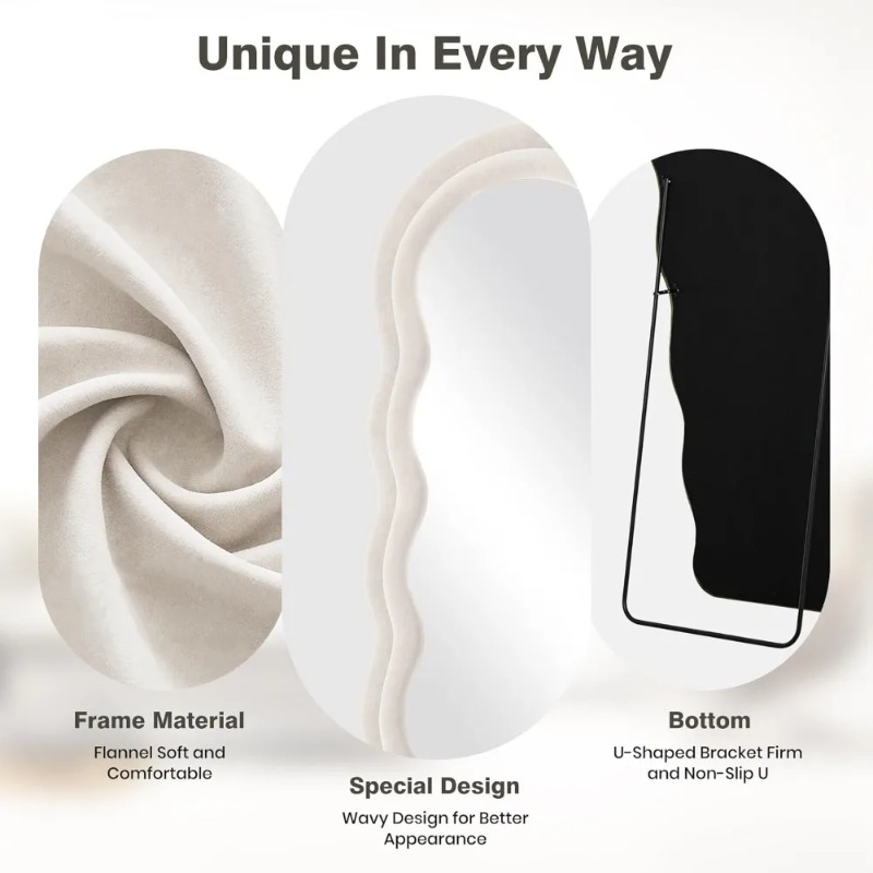 Pełnowymiarowe lustro 63x24, ł – Arch Mirror Leaning recenzja i cena