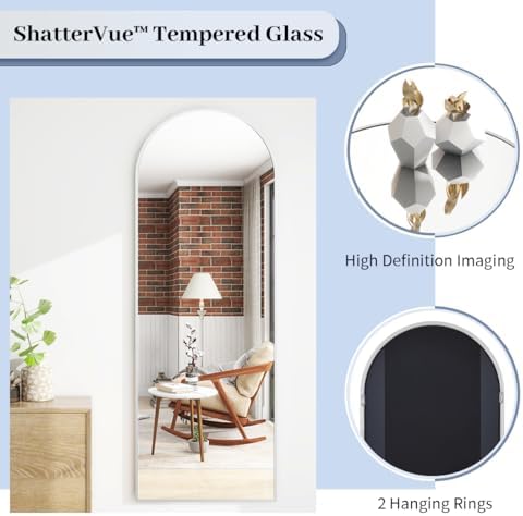 Lustro podłogowe na całą sylwe – Arch Mirror Leaning recenzja i cena