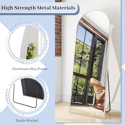 Lustro podłogowe na całą sylwe – Arch Mirror Leaning recenzja i cena