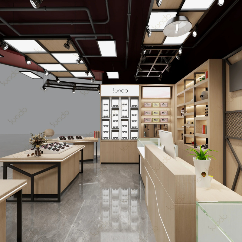 Projekt wnętrza optyki na zamó – Interior Design Usa recenzja i cena