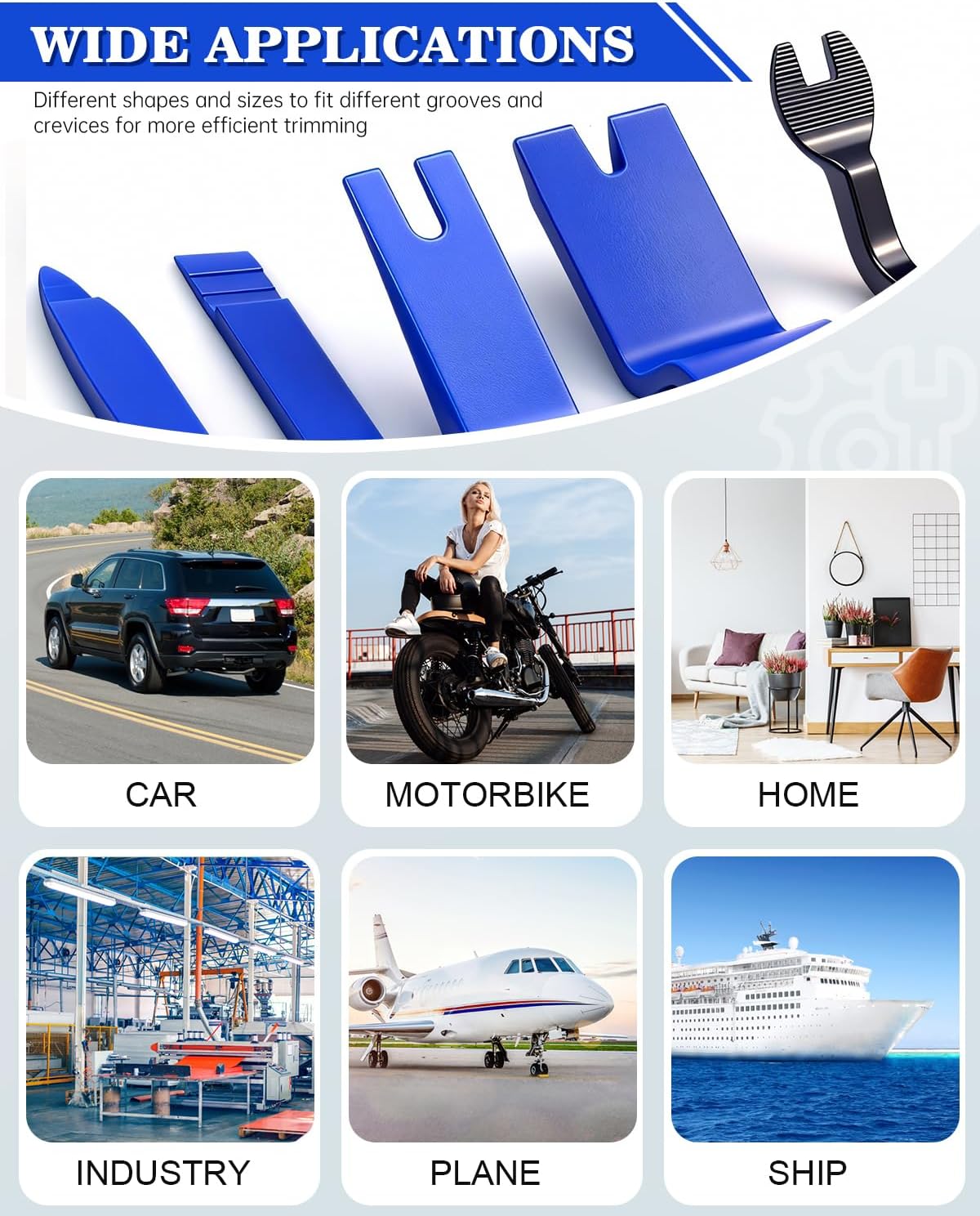 8-częściowy zestaw narzędzi sa – Interior Design Tools recenzja i cena