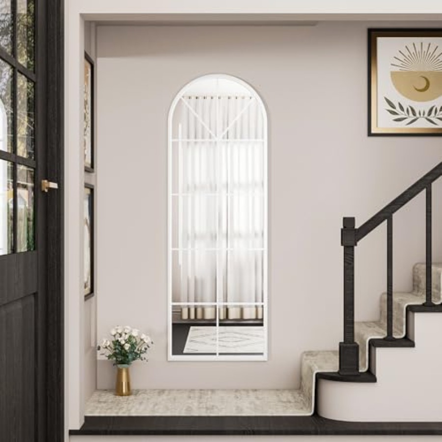 Lustro pełnowymiarowe z łukowa – Arch Mirror Leaning recenzja i cena