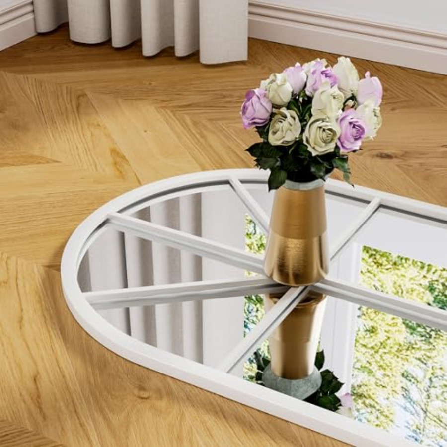 Lustro pełnowymiarowe z łukowa – Arch Mirror Leaning recenzja i cena