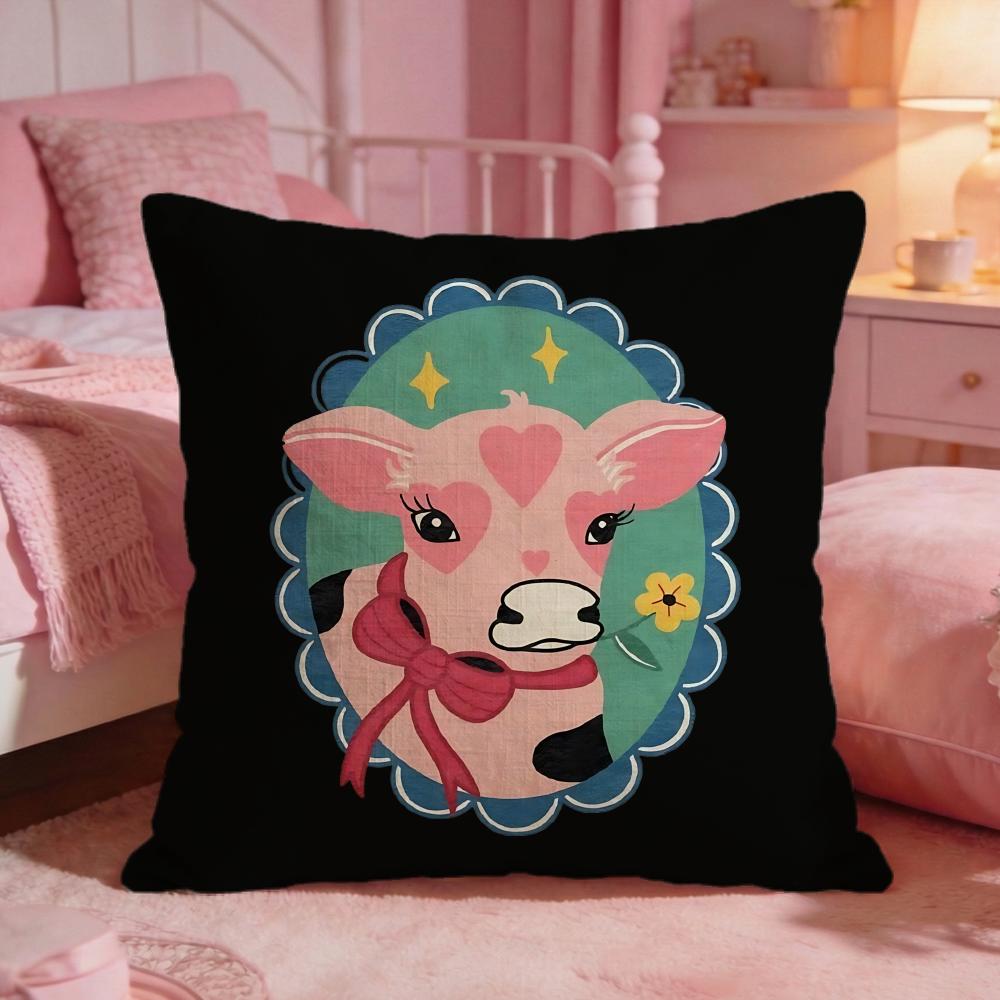 Urocza ilustracja krowy - posz – Interior Design Illustration recenzja i cena