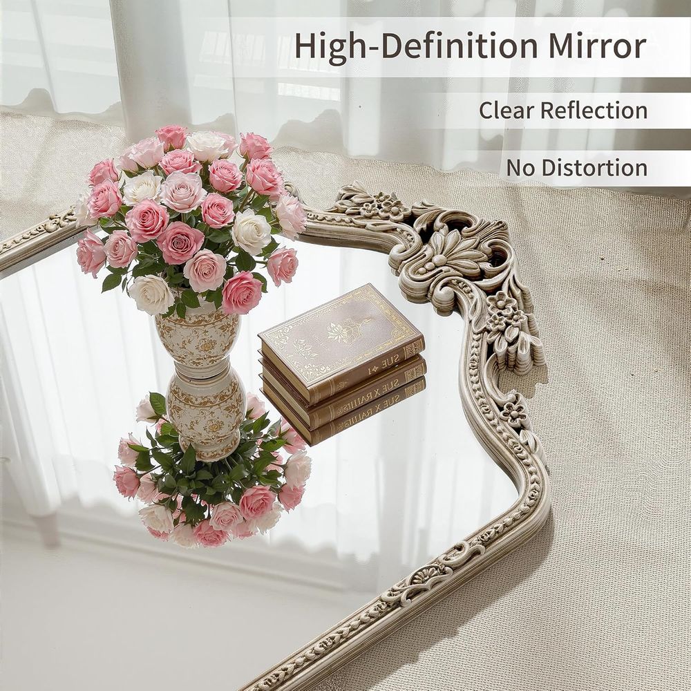 Lustro naścienné łukowe, pełno – Arch Mirror Leaning recenzja i cena