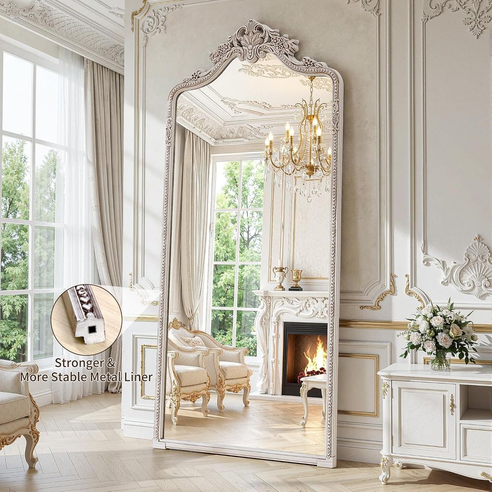 Lustro naścienné łukowe, pełno – Arch Mirror Leaning recenzja i cena